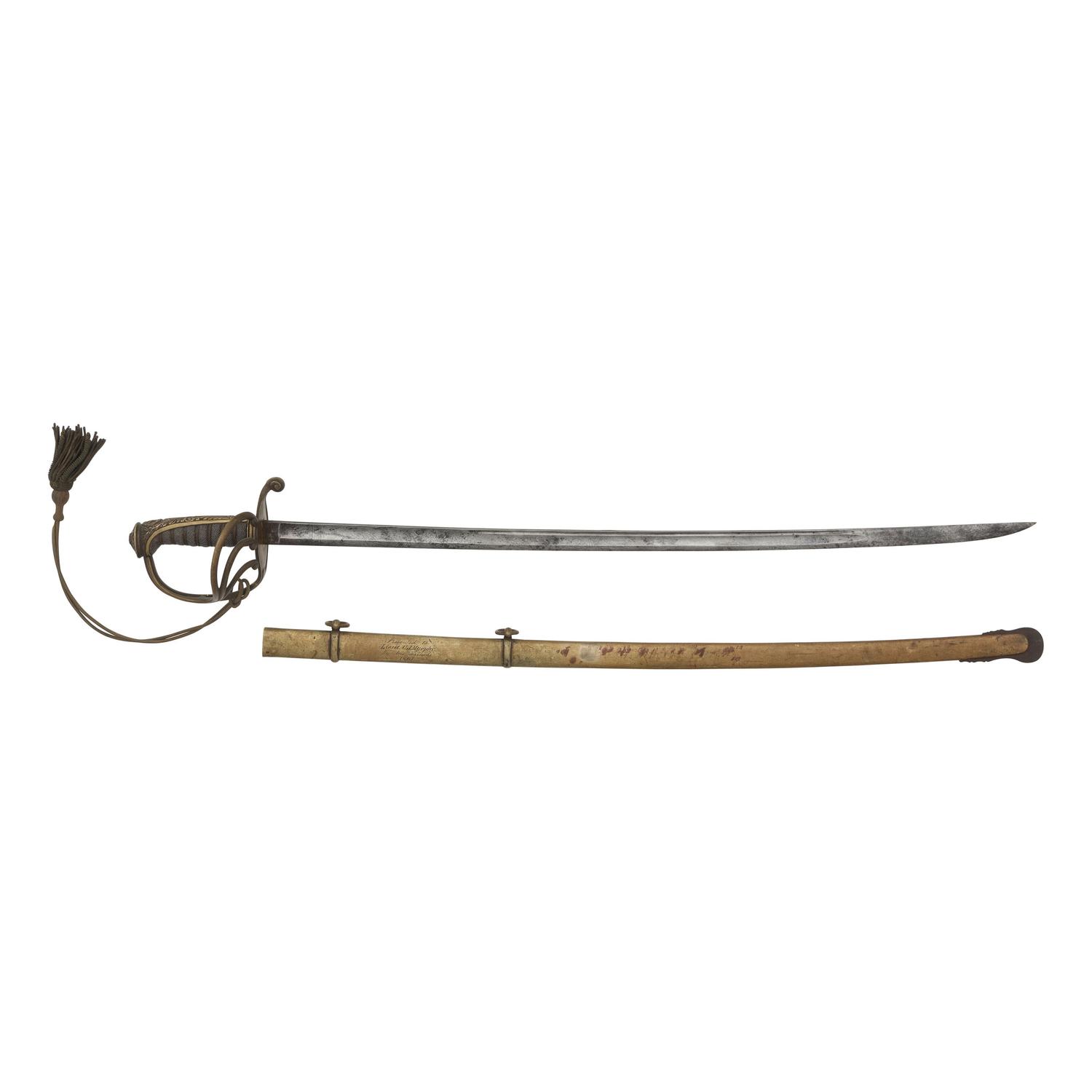 Non-Regulation Officer's Sword Presented to Lt. Charles J. Murphy - 38th New York Infantry - POW at Bull Run and Medal of Honor Recipient