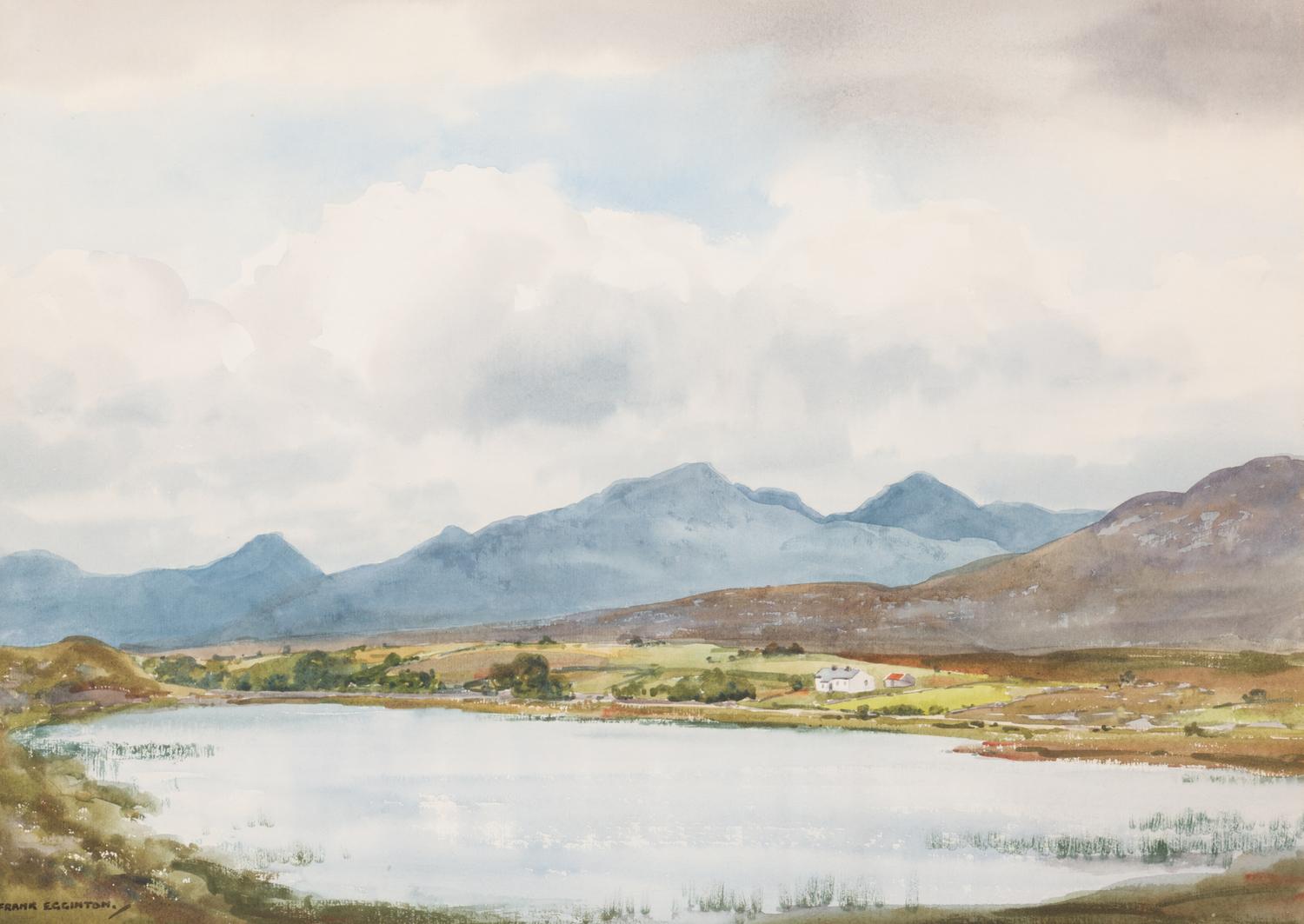 Mountain Landscape with Pond