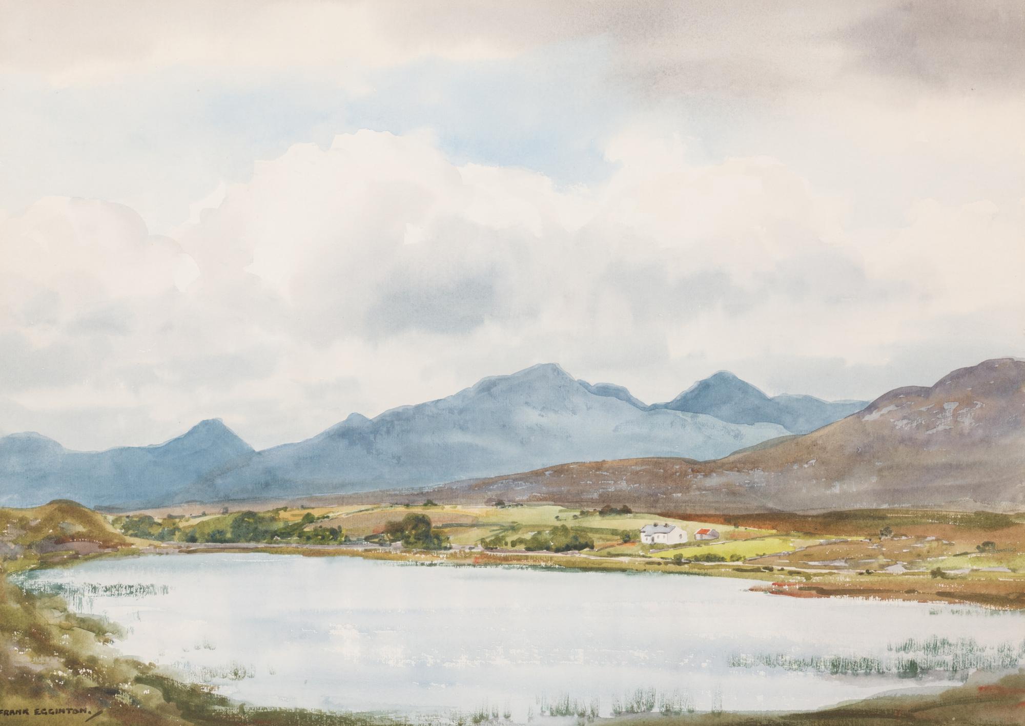 Mountain Landscape with Pond