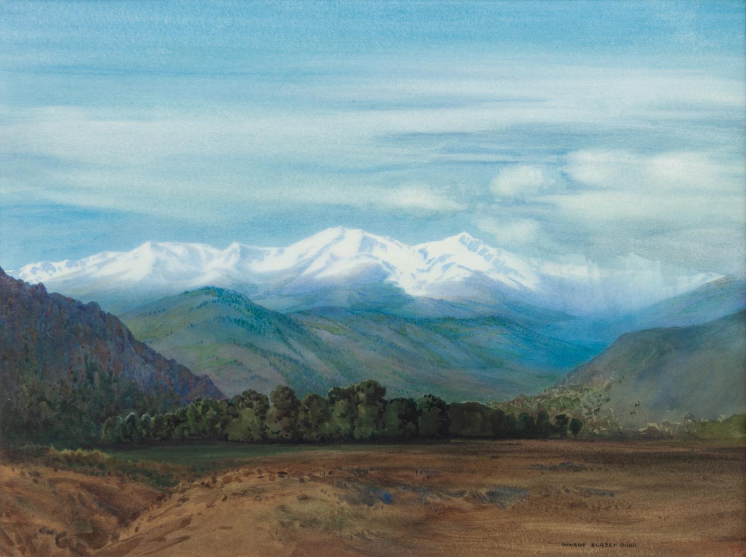 The Range from Road to Idaho Springs, Colorado (October Morning) , 1910