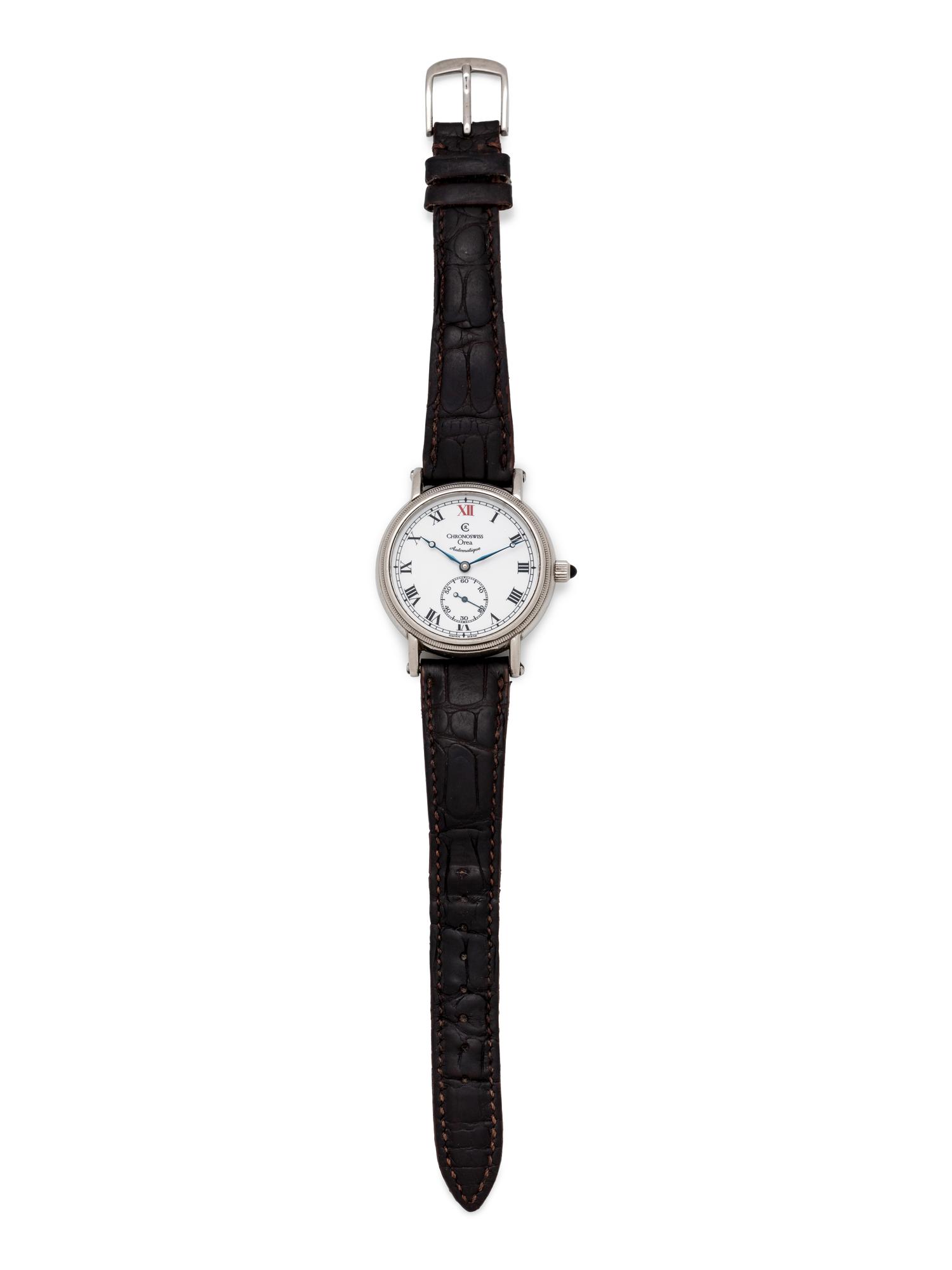 Chronoswiss, Stainless Steel 'Orea' Wristwatch