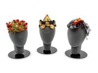 Three Bes-Ben Hats; One with Coins, One with Strawberries, One with Cats