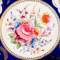 A Set of Twelve Bloor Derby Porcelain Plates