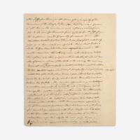 [Jefferson, Thomas] Mattoon, Ebenezer Group of 3 Autograph Letters, signed