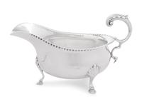 An English Silver Sauce Boat