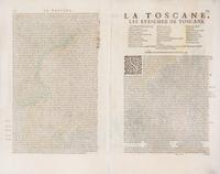 (MAP) MERCATOR, GERARD. Tuscia. Engraved map w/hand-coloring.