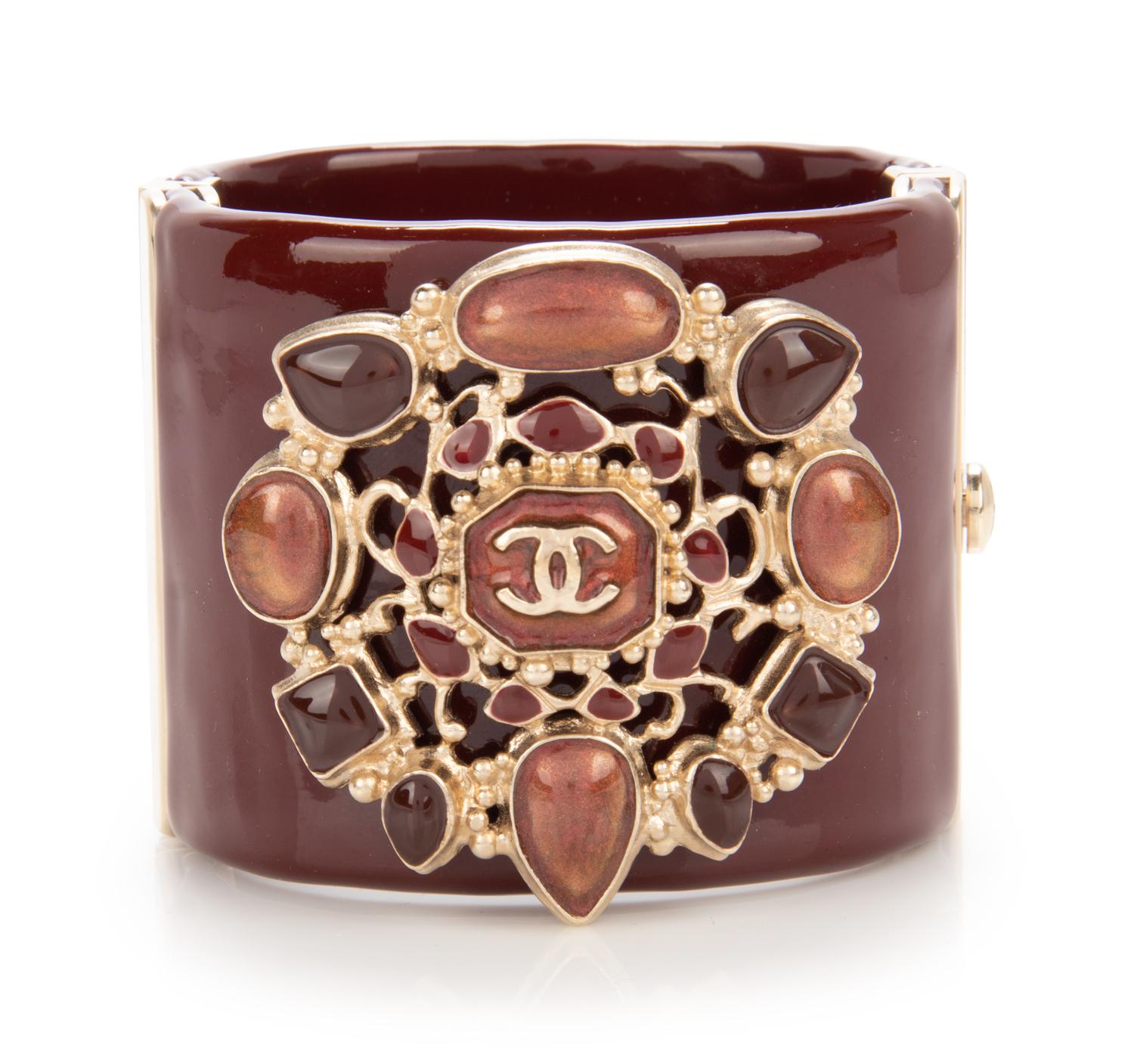 Chanel Wide Cuff Bracelet, 2012