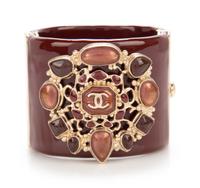 Chanel Wide Cuff Bracelet, 2012