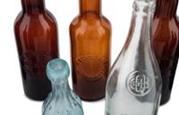 Fifteen Cincinnati Brewery and Mineral Water Bottles