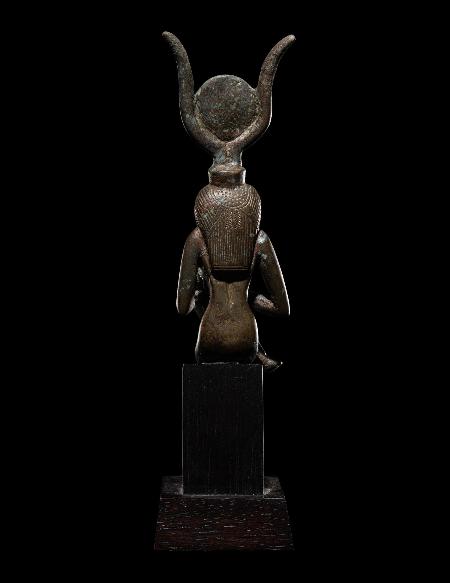An Egyptian Bronze Isis and Horus