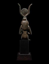 An Egyptian Bronze Isis and Horus