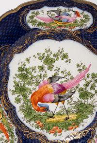 A Pair of Chelsea Porcelain Dishes