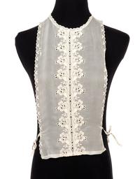 Collection of Four Sleeves, One Shawl, and One Dickey, 1840-90