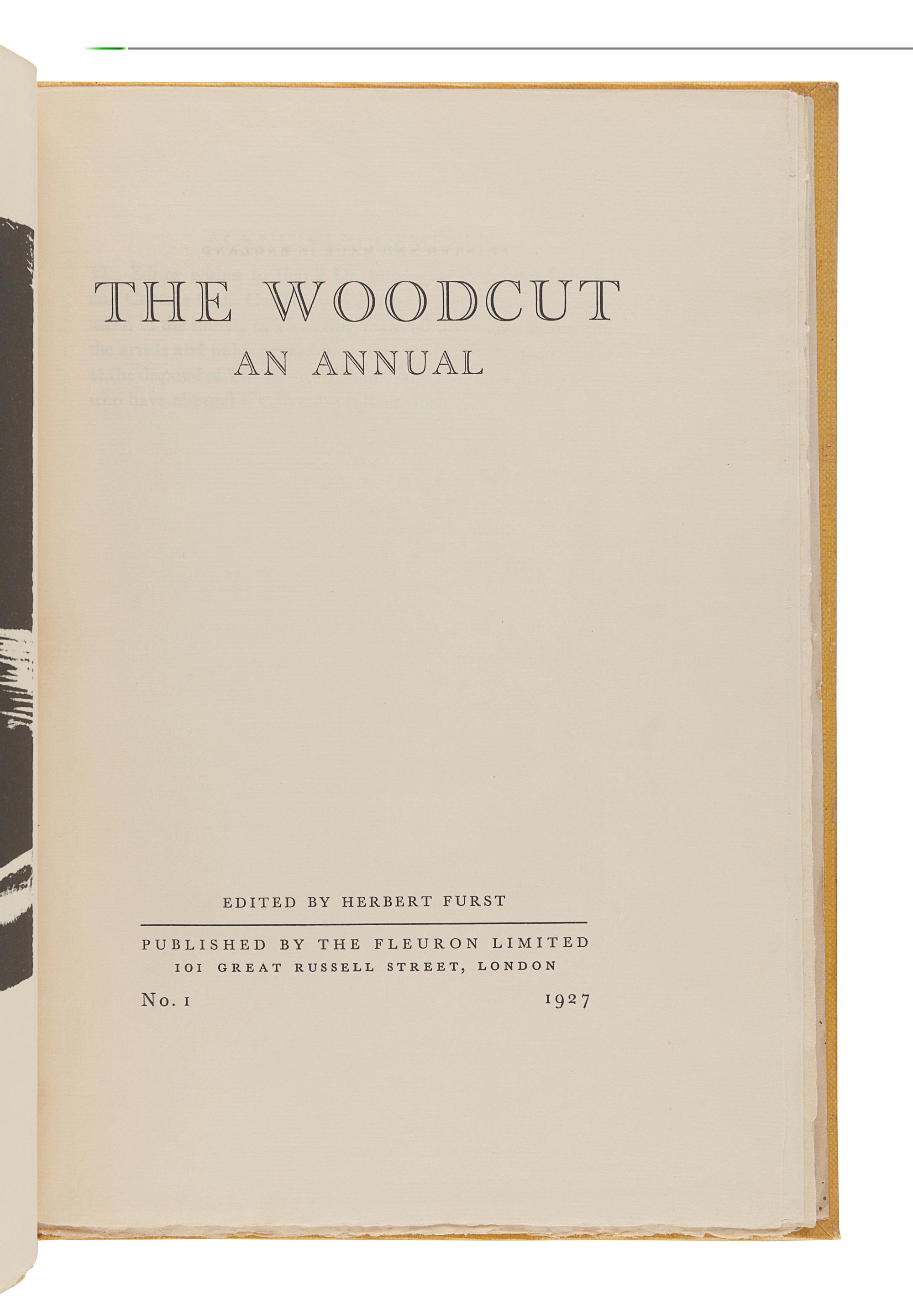 [FINE PRESS]. A group of 4 works, comprising: