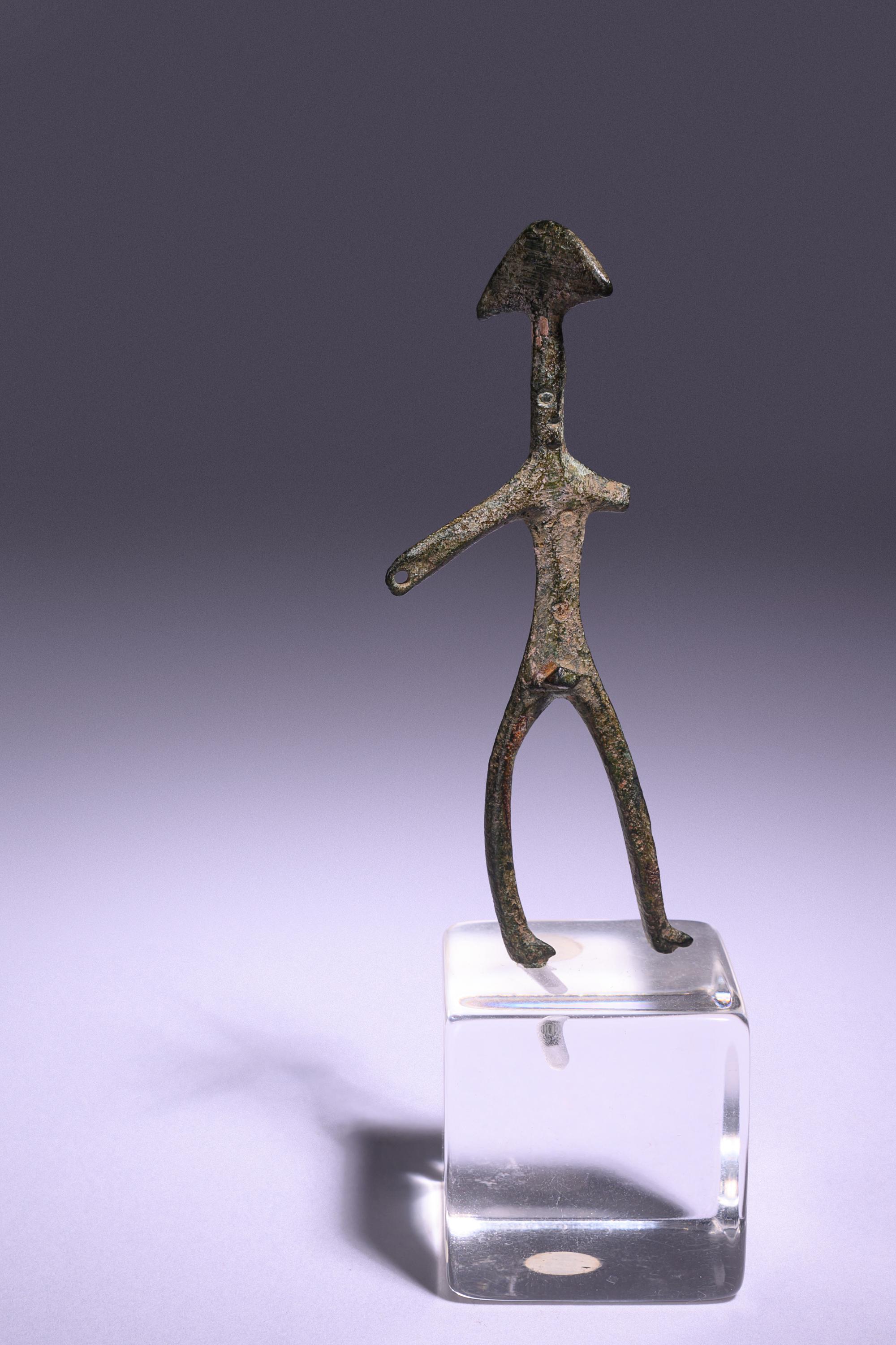 An Etruscan Bronze Warrior