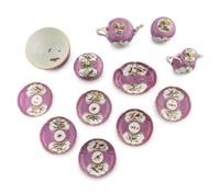 A Meissen Porcelain Tea Service
