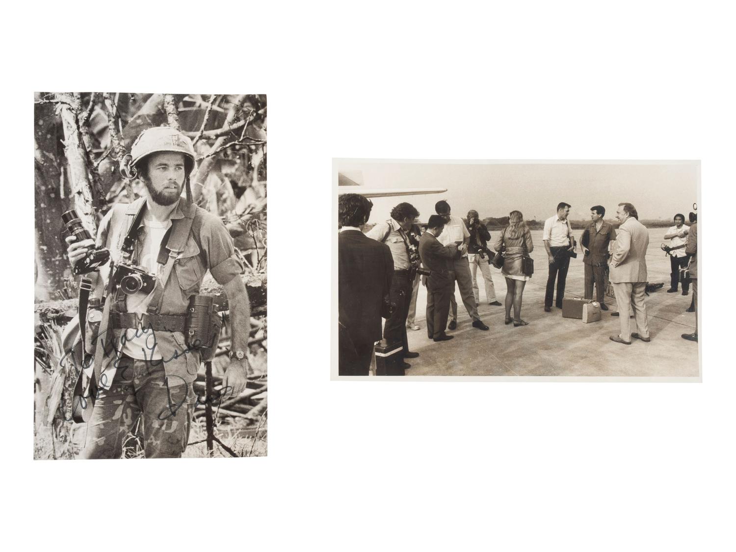 [VIETNAM WAR] - [WOMEN]. Vietnam War-era papers of Pulitzer Prize-winning combat journalist Tracy A. Wood (1943-2020), including documents related to the 1973 release of American POWs in Hanoi.