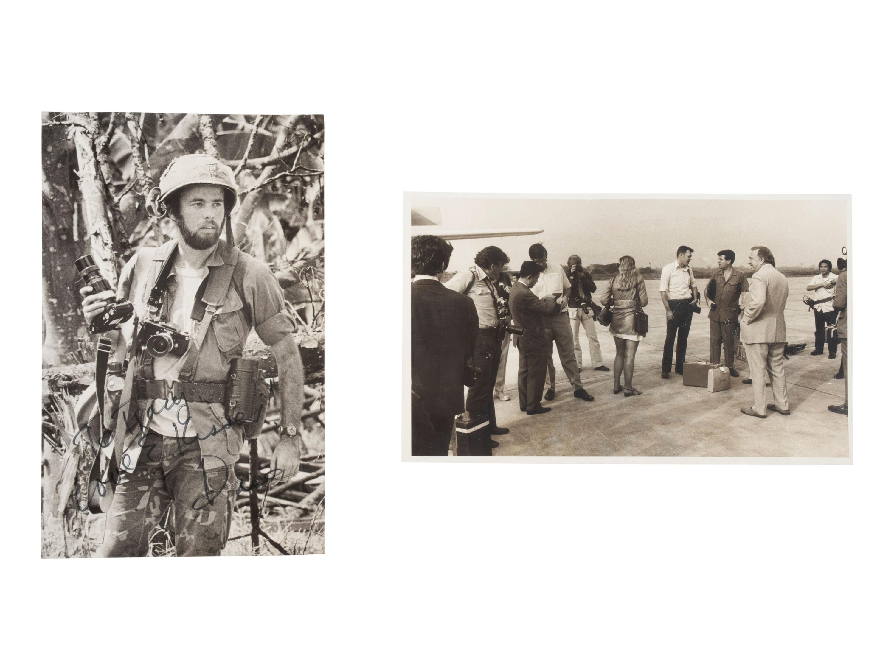 [VIETNAM WAR] - [WOMEN]. Vietnam War-era papers of Pulitzer Prize-winning combat journalist Tracy A. Wood (1943-2020), including documents related to the 1973 release of American POWs in Hanoi.