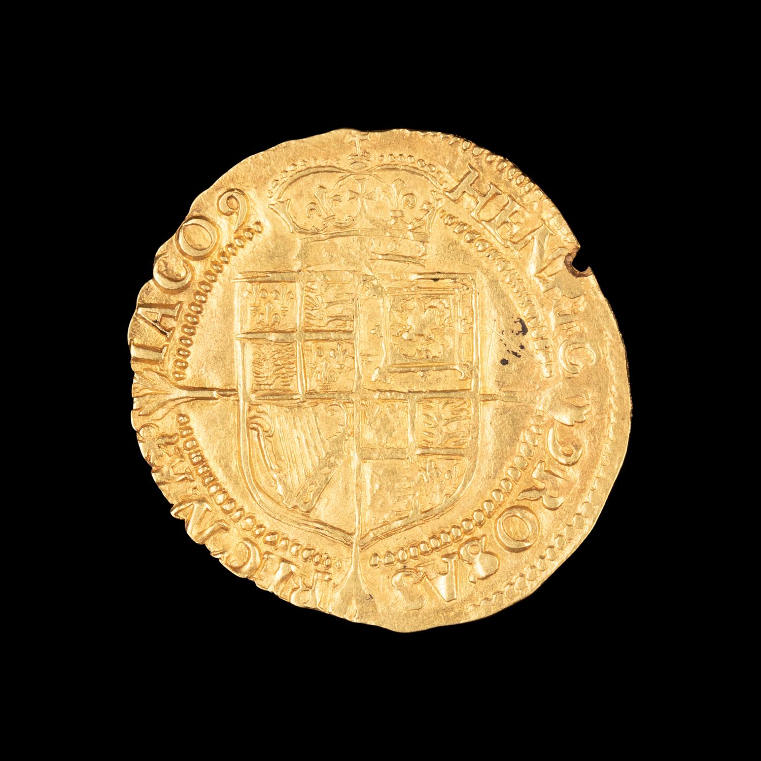 [GREAT BRITAIN] James I Half-Laurel ND (1623-24)