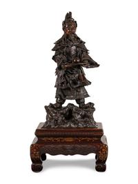 An Impressive Japanese Bronze Figure of Ryujin, Meiji Period 日本明治時代 銅雕龍神巨像
