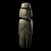 A Mezcala Greystone Figure
