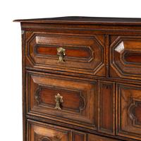 A Charles II Oak Chest of Drawers