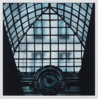 Glass: Yellow Lamps , Glass: Arch , Zodiac: Glass , Glass: Balcony and Glass Clock (A group of five works)