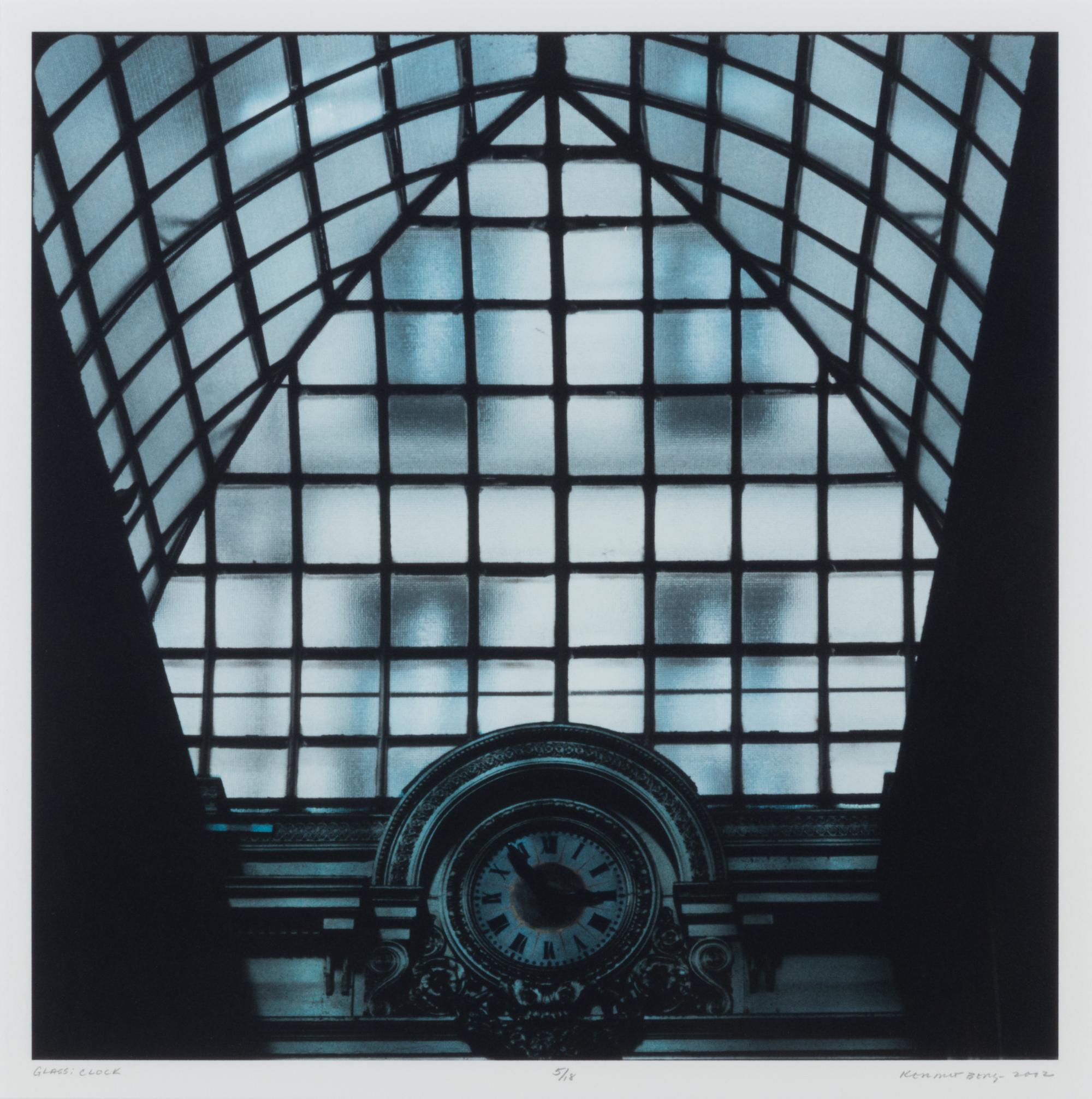 Glass: Yellow Lamps , Glass: Arch , Zodiac: Glass , Glass: Balcony and Glass Clock (A group of five works)