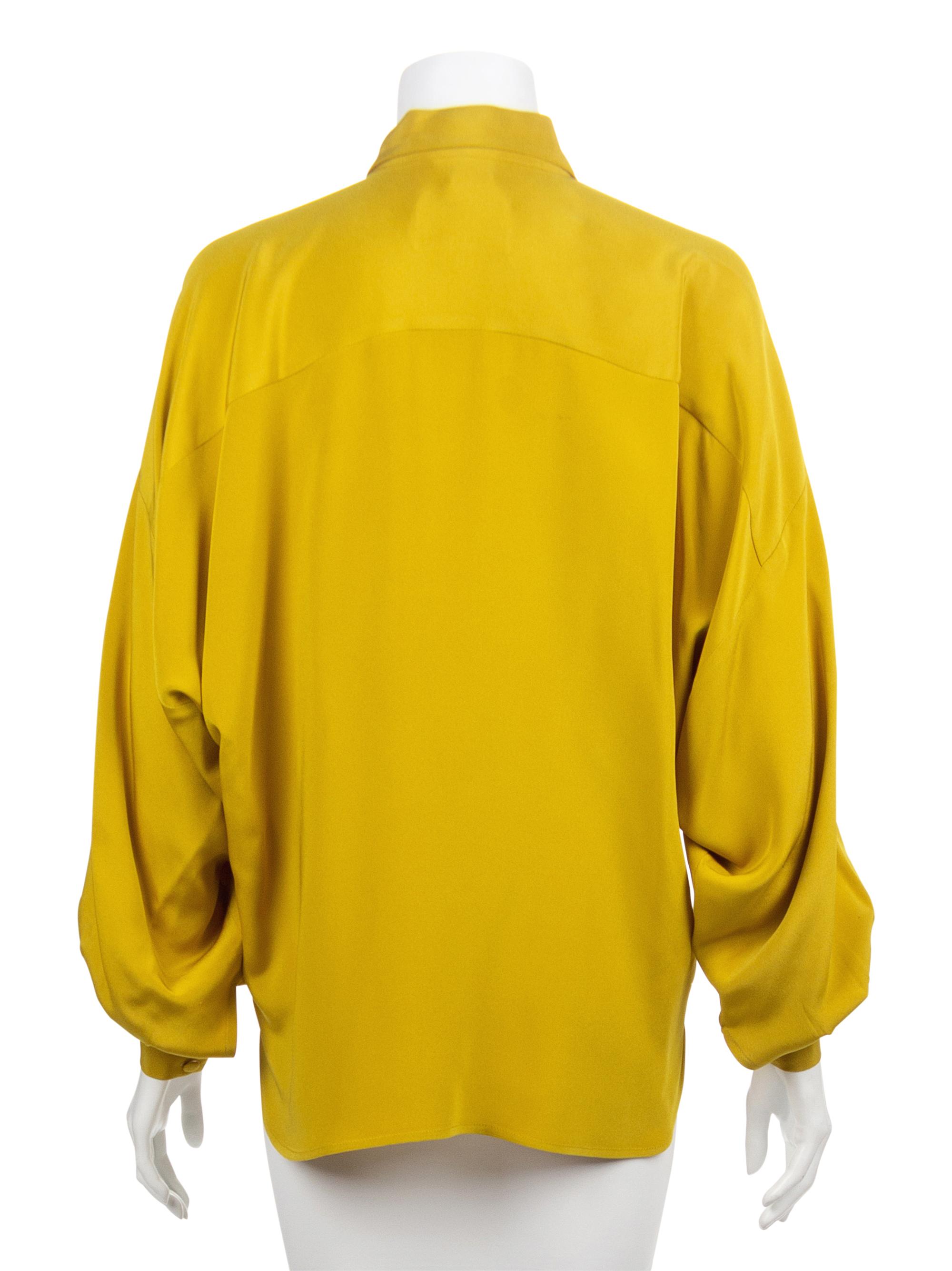 One Norman Kamali Blouse and One Romeo Gigli Blouse, 1980s-1990s