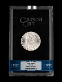 An 1881-CC GSA: Morgan $1 Coin (NGC MS62)