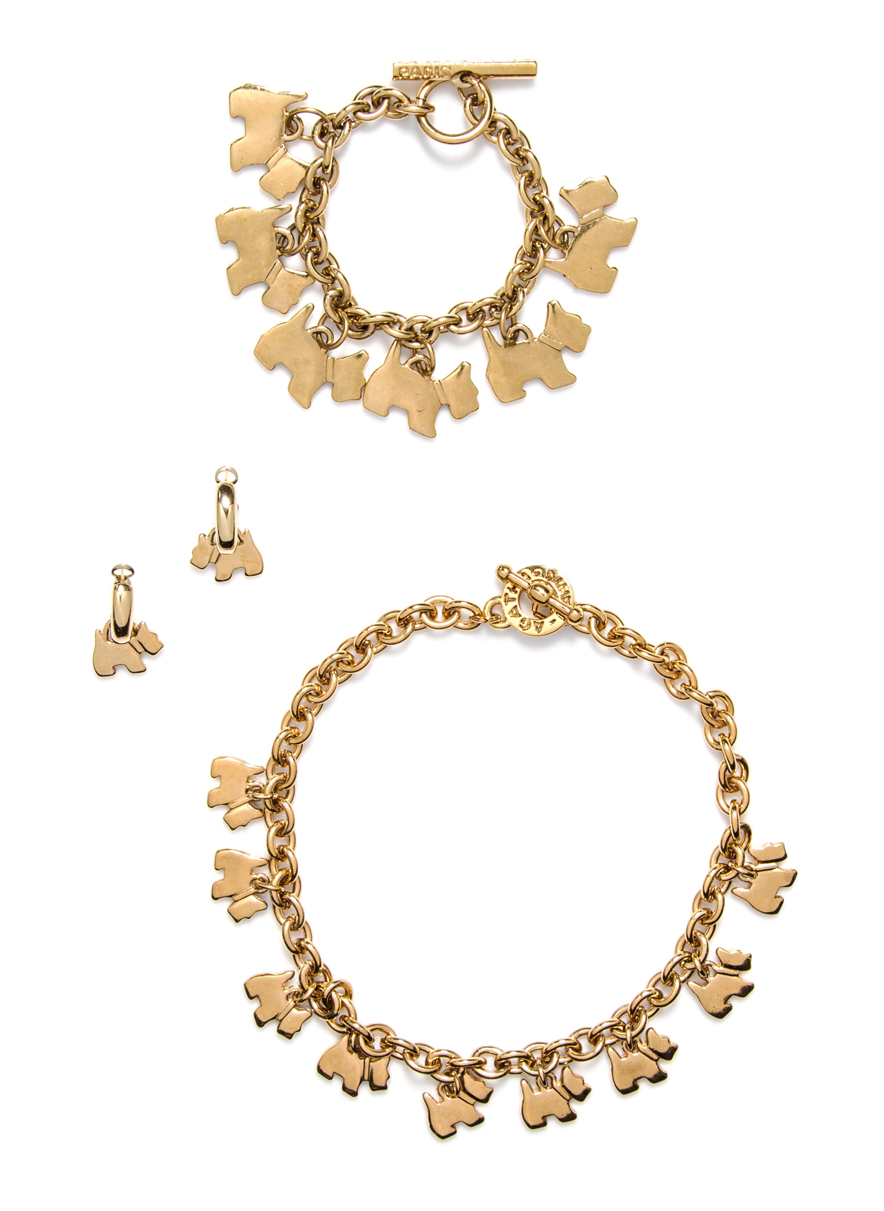 An Agatha Paris 'Scotties' Goldtone Parure,