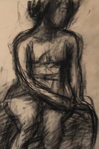 Nude Sitting