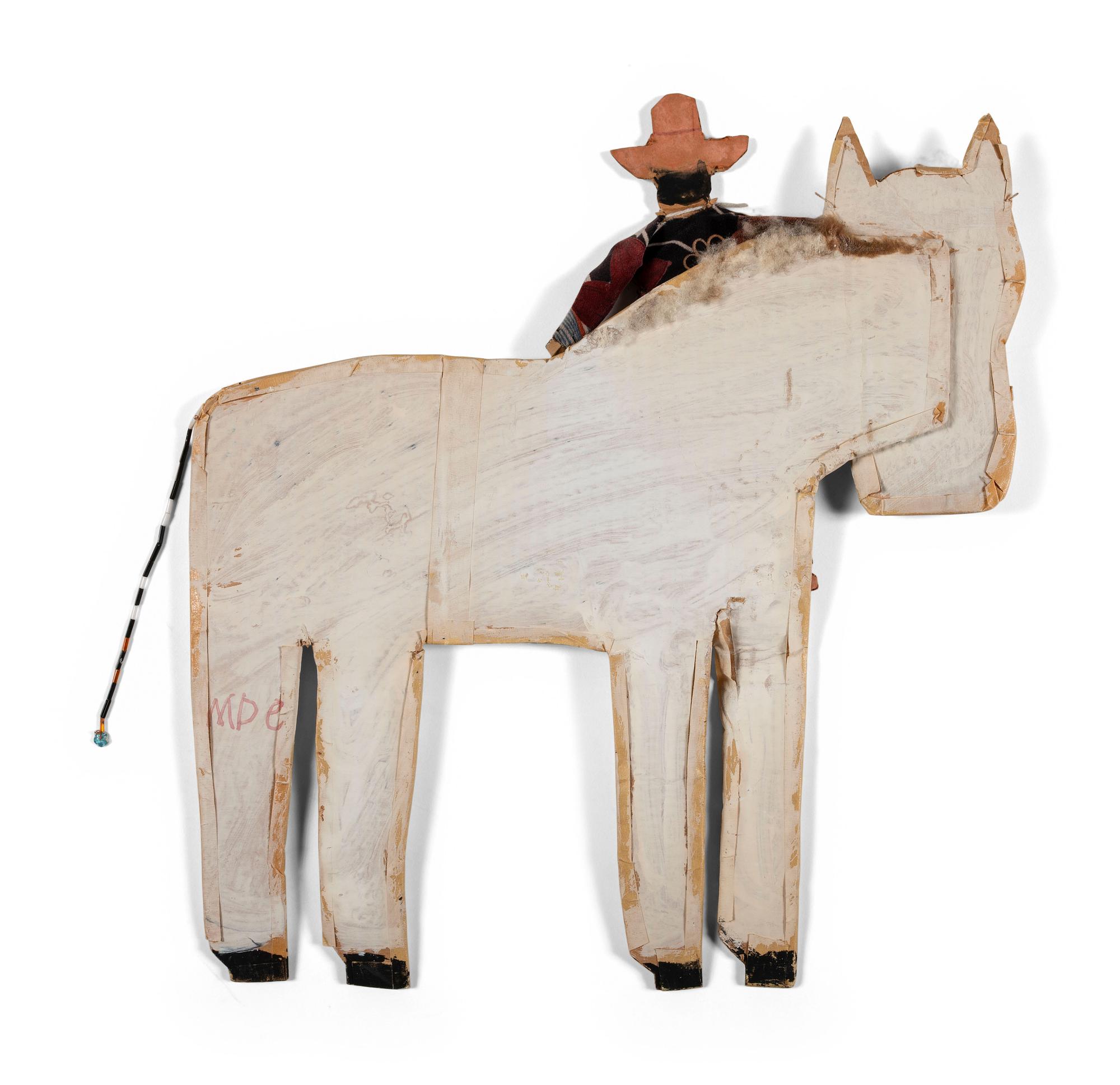 untitled, horse and cowboy