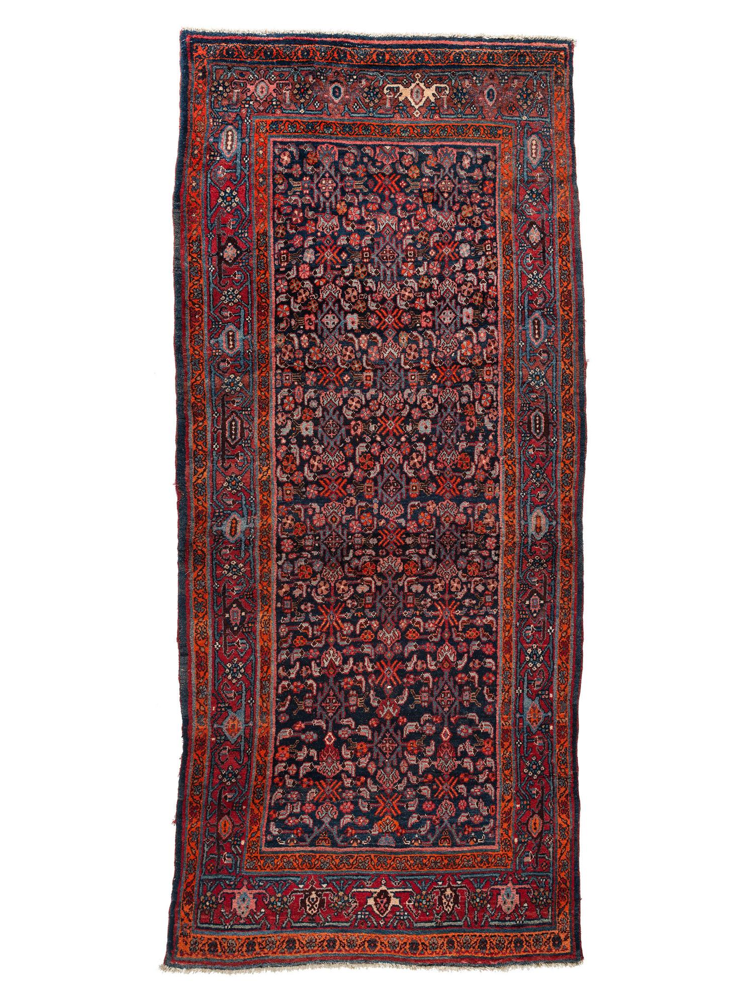 A Hamadan Wool Rug