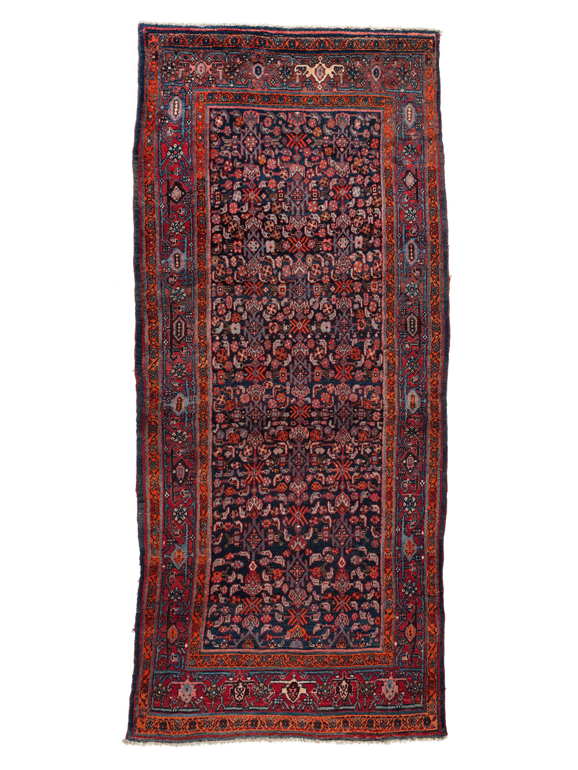 A Hamadan Wool Rug