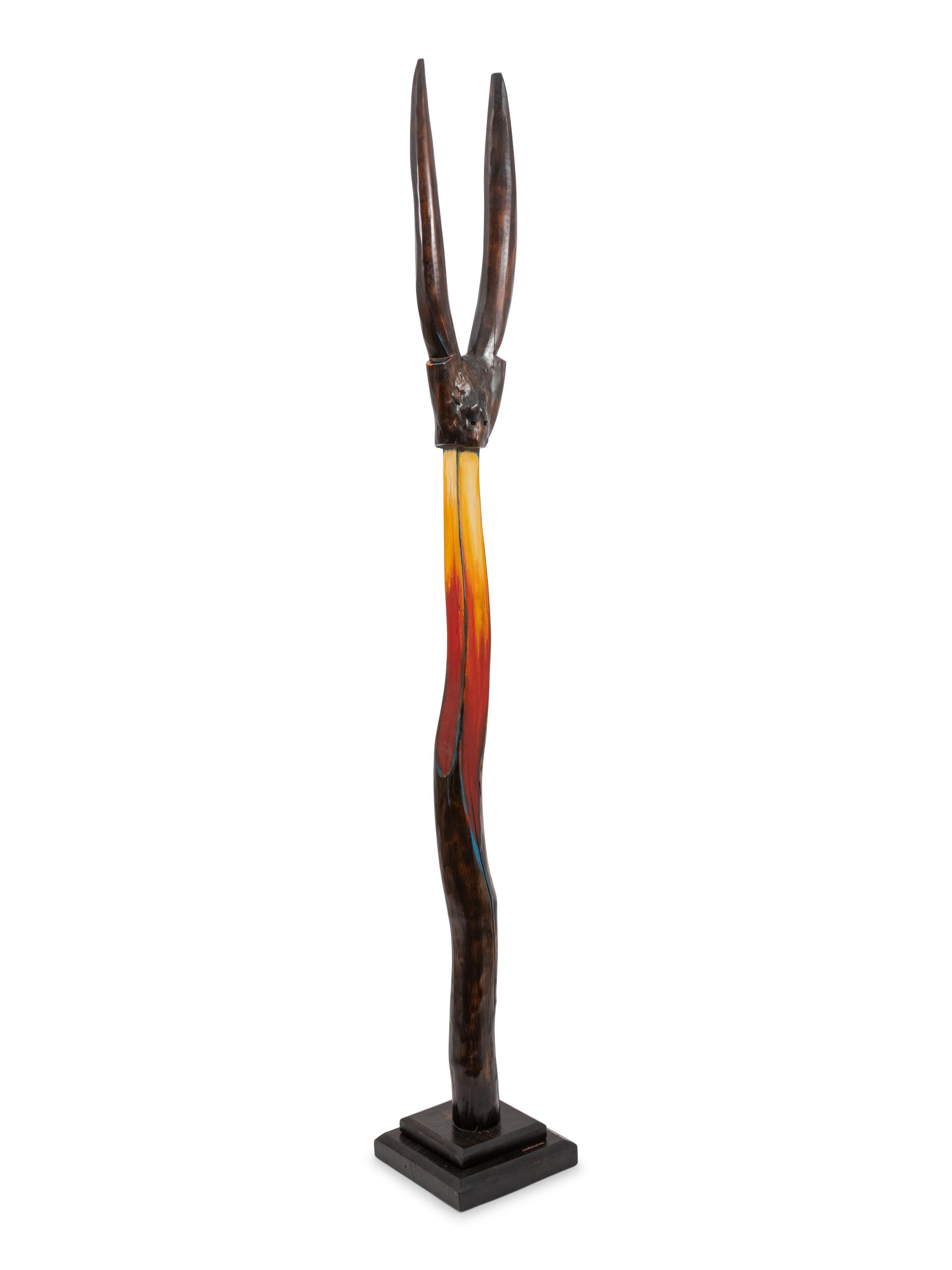Four John Geldersma Spirit Poles