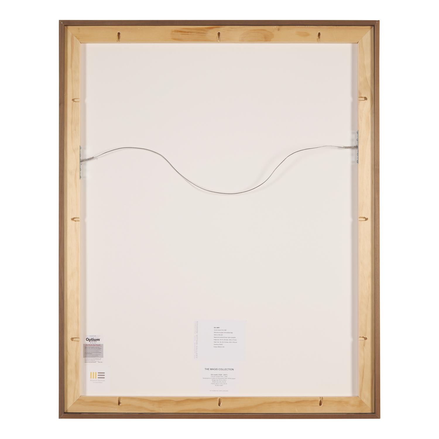 Sol LeWitt (American, 1928-2007) — Lincoln Center Print , 1998