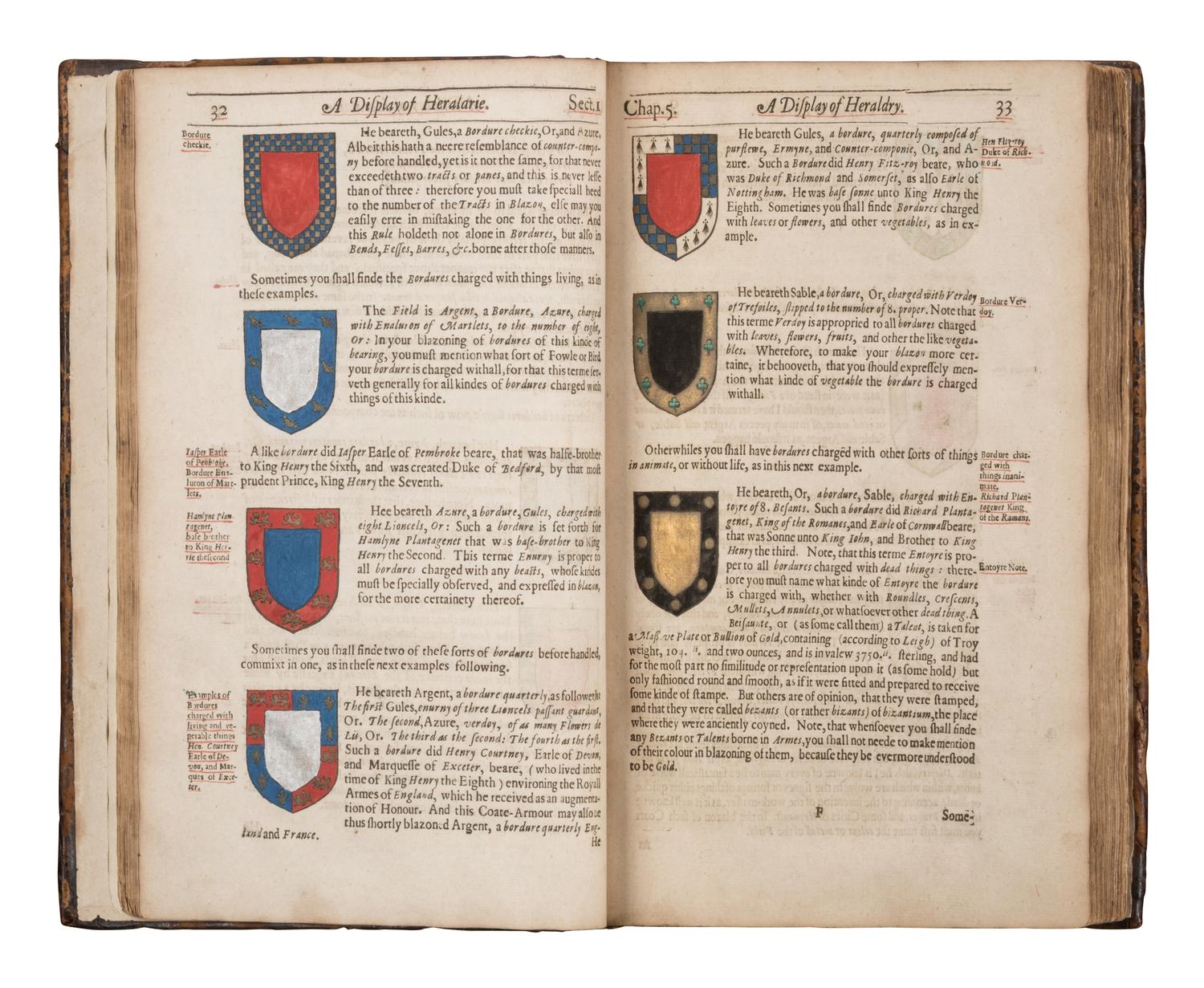 [Heraldry] Group of 4 Works