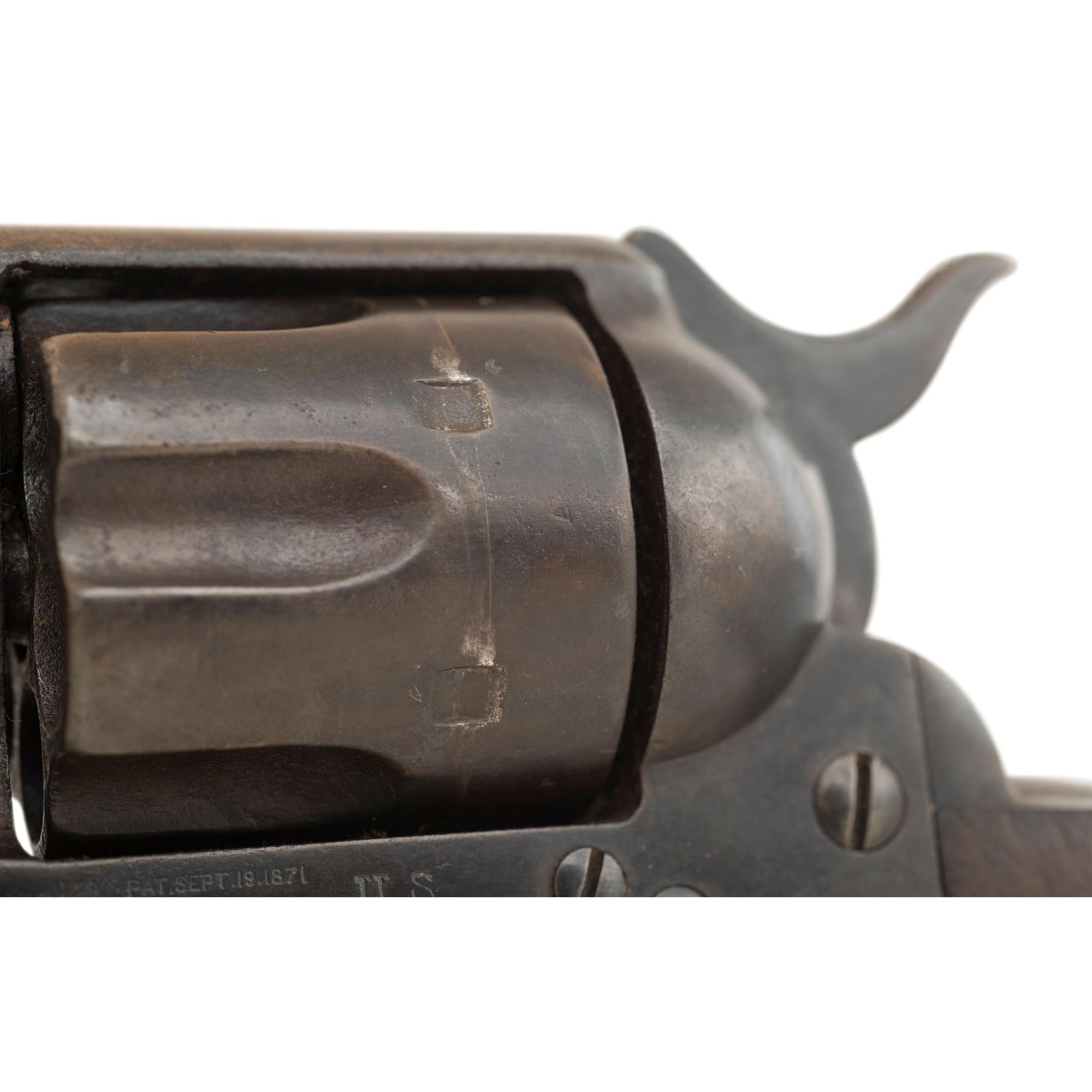 Partially Restored Ainsworth Inspected Colt Single Action Army Revolver