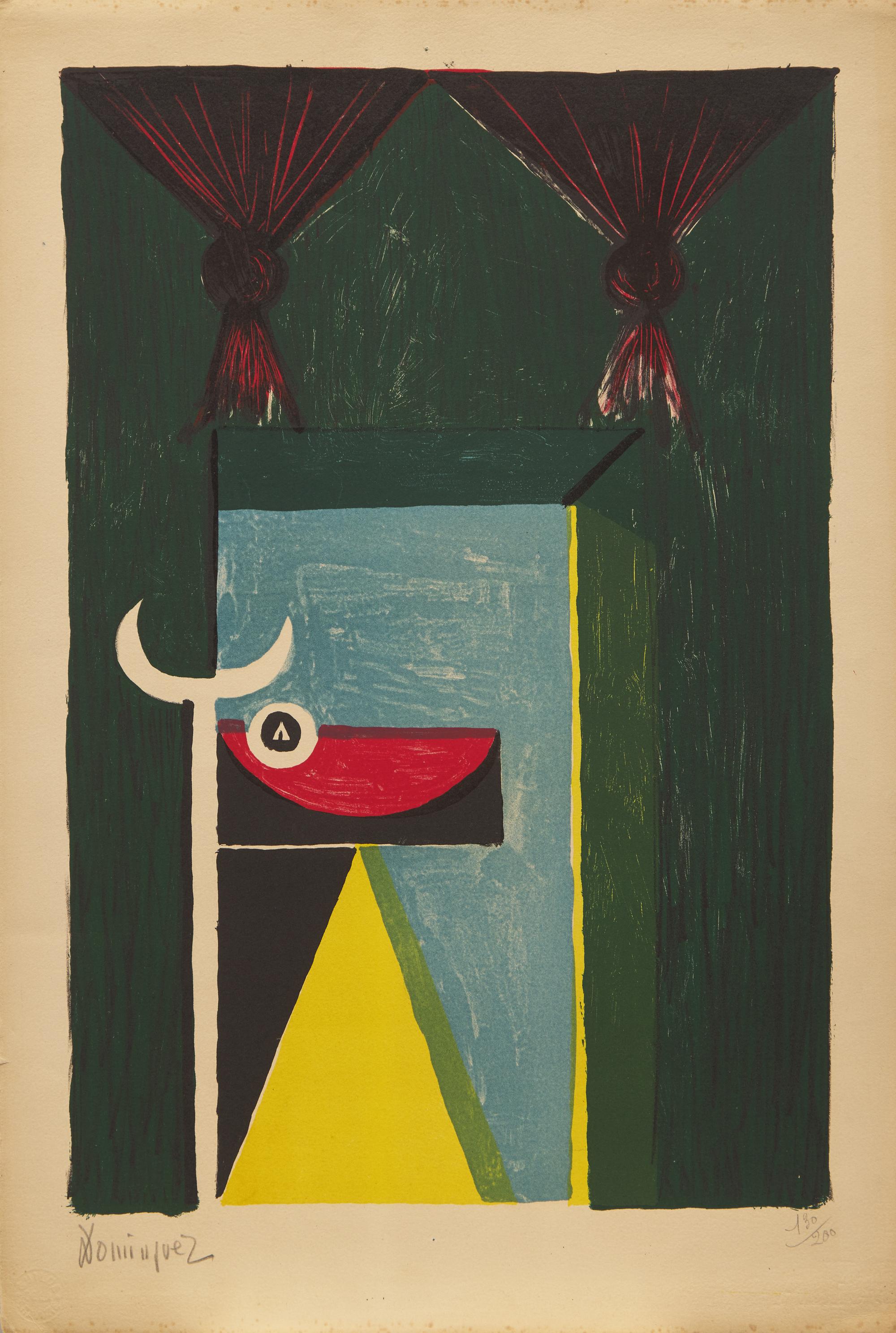 Composition (two works), ca. 1950