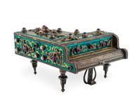 A Reuge Piano-Form Music Box — SWISS, 20TH CENTURY
