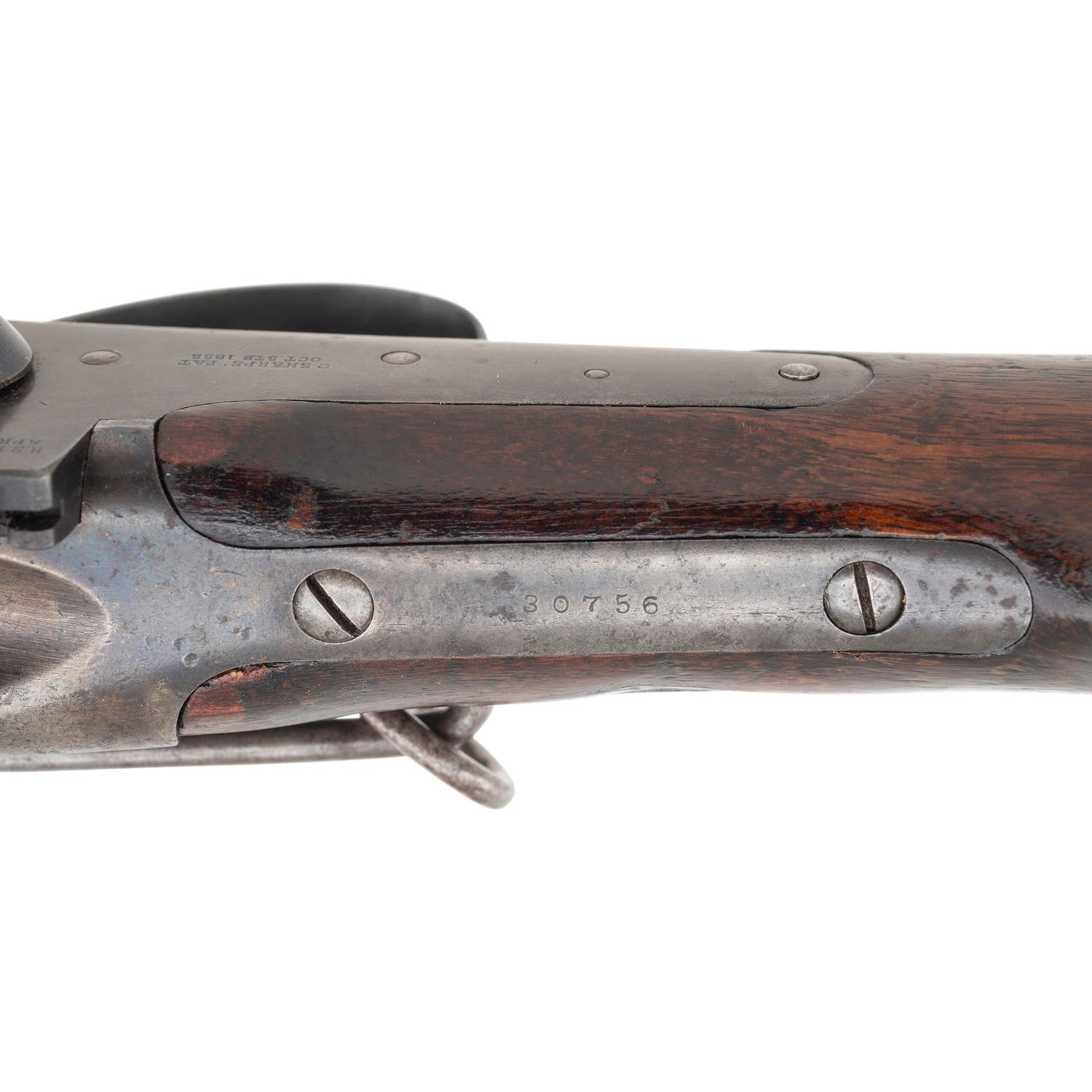 Rare Brass Mounted Sharps Model 1859 Military Carbine