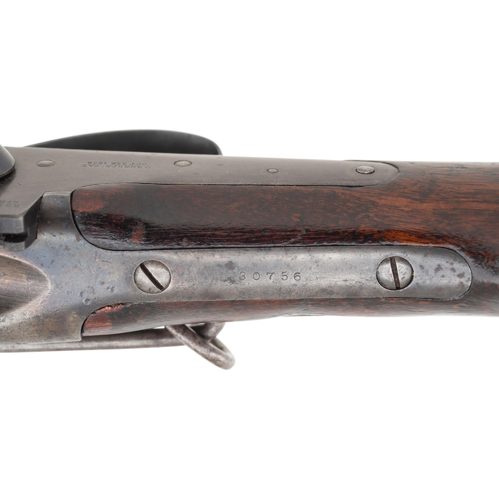 Rare Brass Mounted Sharps Model 1859 Military Carbine