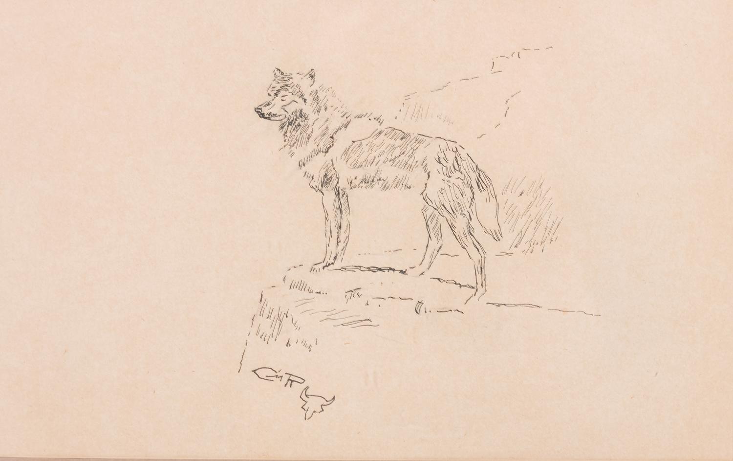 Wolf Facing Left