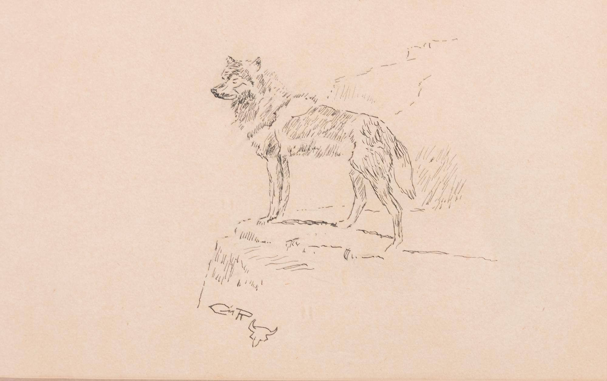 Wolf Facing Left