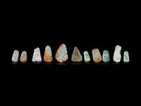 Twenty Chinese Jadeite Pendants