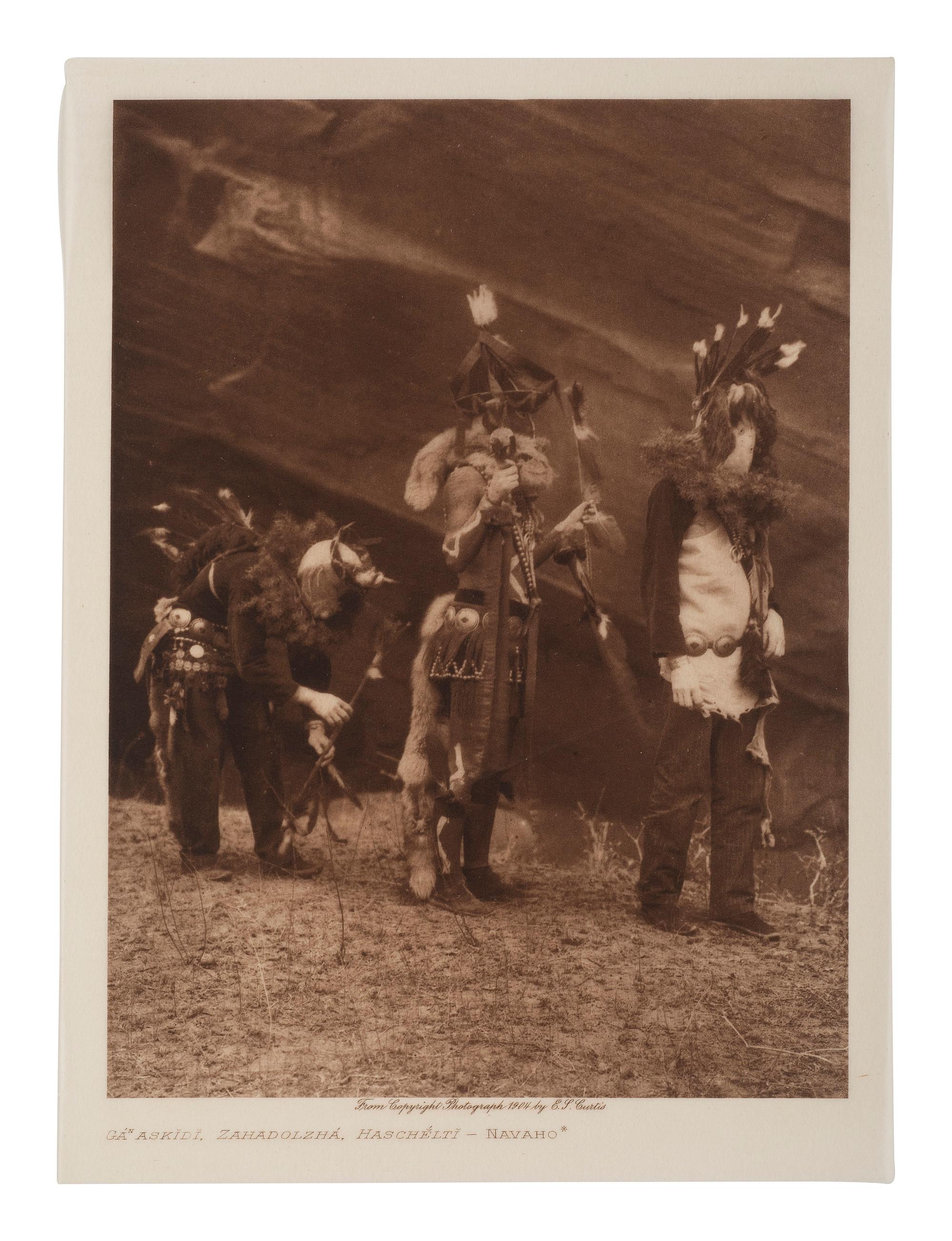 CURTIS, Edward (1868-1952).13 volume photogravures of Native American subjects, incl. Chief Joseph.