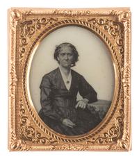 [EARLY PHOTOGRAPHY]. 35 assorted images including paper, tintype, ambrotype, and daguerreotype portraits.