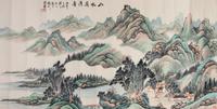 Attributed to Lu Weijian, (Chinese, 1899-1980), Landscape