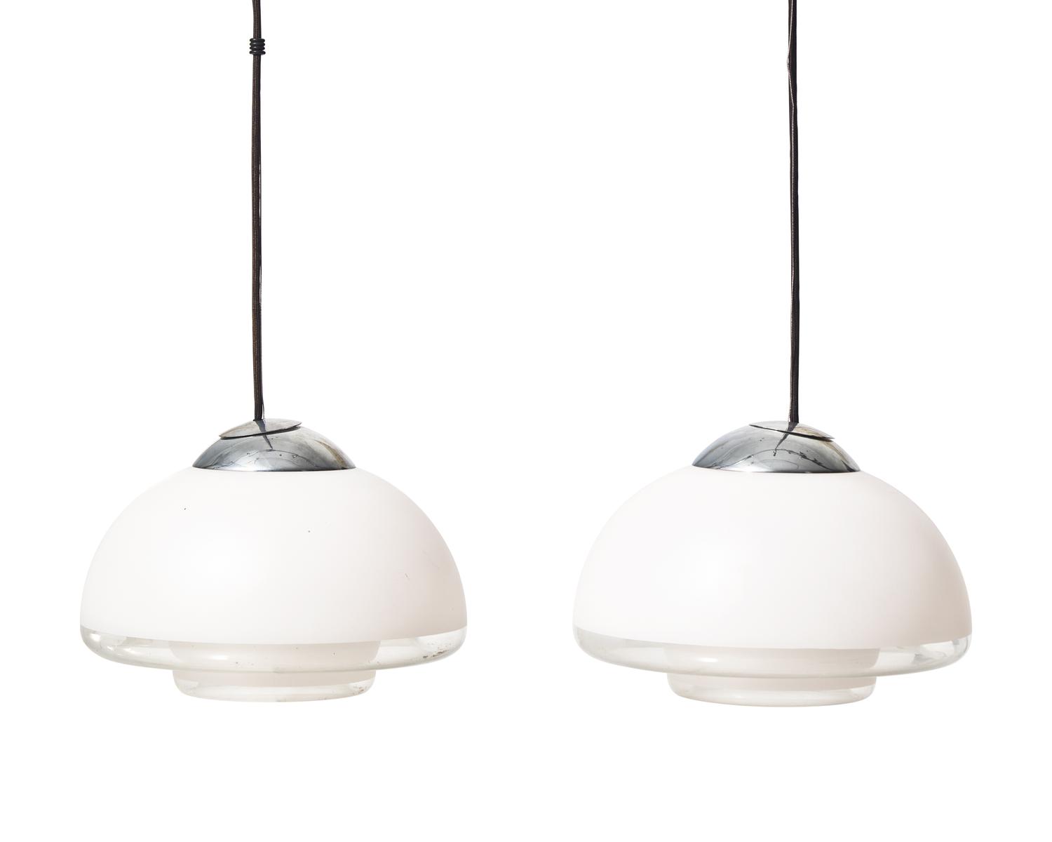 Pair of Europa pendant lights